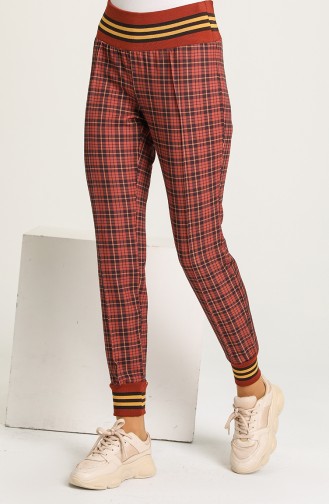 Brick Red Pants 9K1901200-04