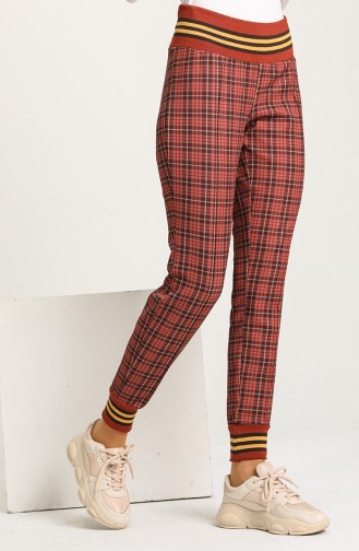 Brick Red Pants 9K1901200-04