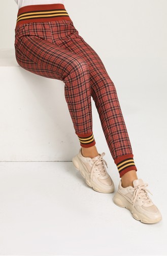 Brick Red Pants 9K1901200-04