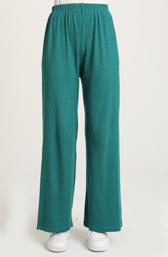 Pantalon Vert emeraude 0249-02