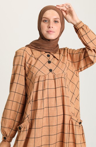 Nerz Hijab Kleider 22K8494-06