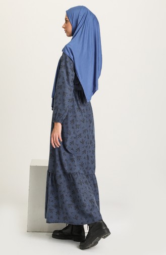 Robe Hijab Indigo 5069-08