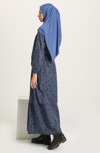 Indigo Hijab Kleider 5069-08