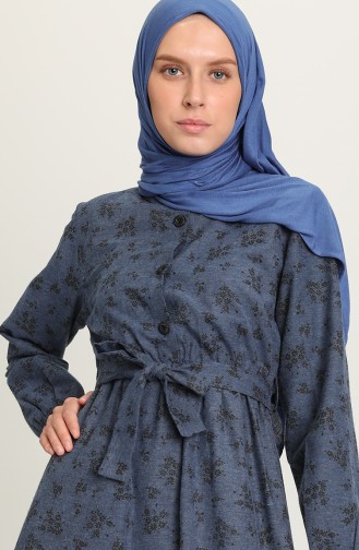 Robe Hijab Indigo 5069-08