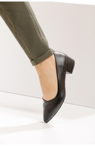 Sofia Kadın Topuklu Ayakkabı zn211100202-01 Siyah Siyah