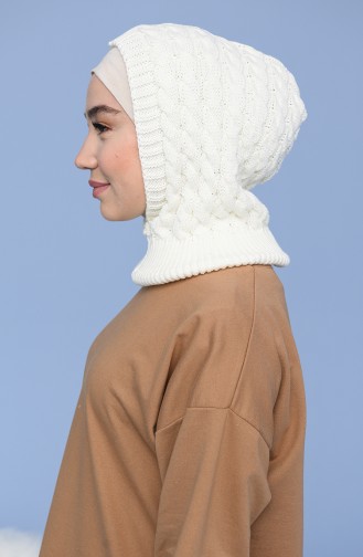 Ecru Hoofddoek 4301-01