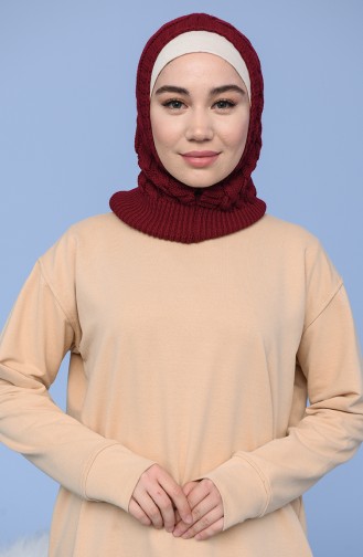 Claret red Hoofddoek 4301-08