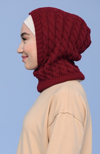 Claret Red Scarf 4301-08