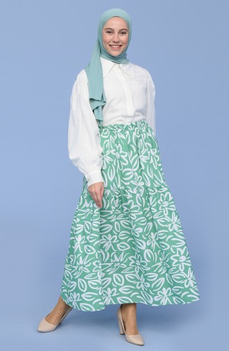 Green Skirt 5404-01