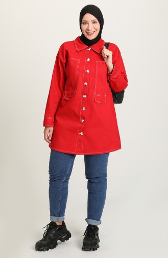 Trench Coat Rouge 8284-02