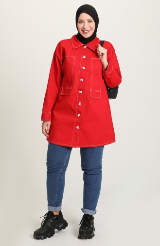 Red Trenchcoat 8284-02