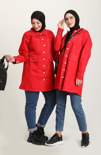 Trench Coat Rouge 8284-02