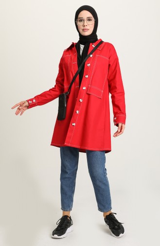 Red Trenchcoat 8284-02