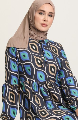 Robe Hijab Blue roi 22K8485-03