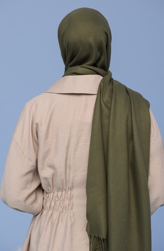 Light Khaki Green Sjaal 70195-07