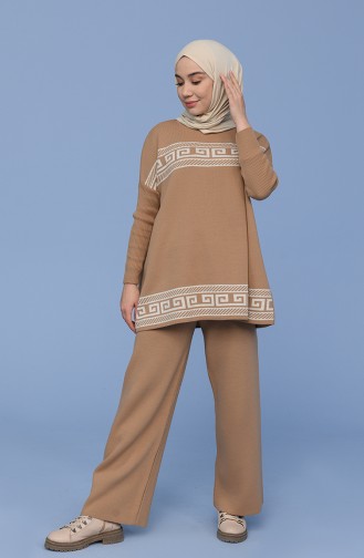 Milk Coffee Suit 4383-02