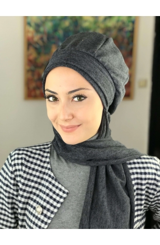 Turban Pret-a-Porter Gris Foncé 8AB12EKM-01