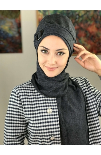 Turban Pret-a-Porter Gris Foncé 8AB12EKM-01