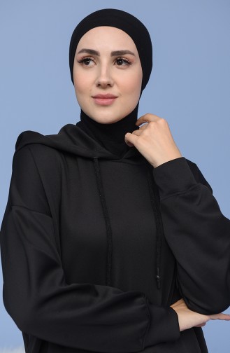 Black Underscarf 70198-08