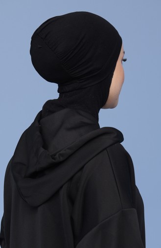 Black Underscarf 70198-08