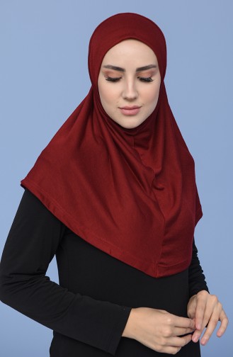 Claret red Hoofddoek 70196-12