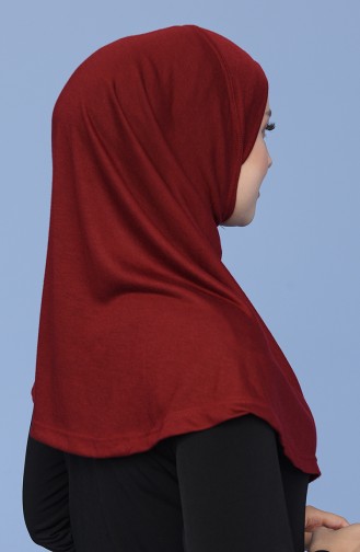 Claret red Hoofddoek 70196-12