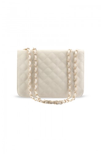 Cream Shoulder Bag 110119-01