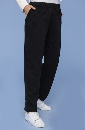 Pantalon Noir 8402-01