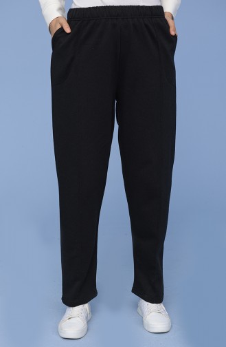 Pantalon Noir 8402-01