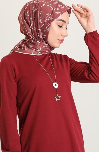 Claret red Tuniek 1100-04