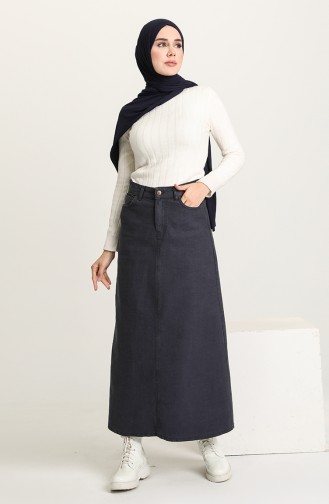 Dark Navy Blue Skirt 3001-01