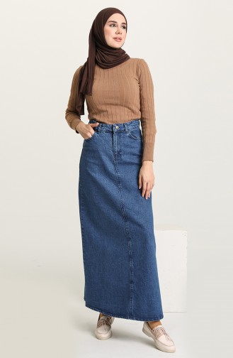 Denim Blue Skirt 3002-01