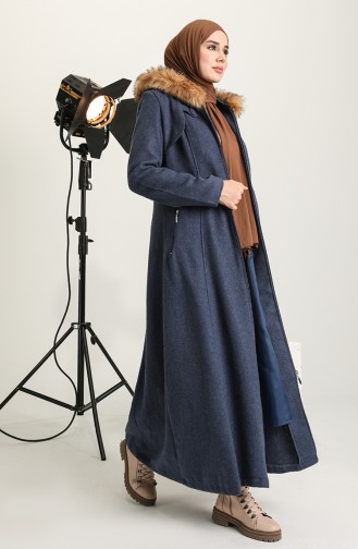 Hooded Coat 711930-04 Indigo 711930-04