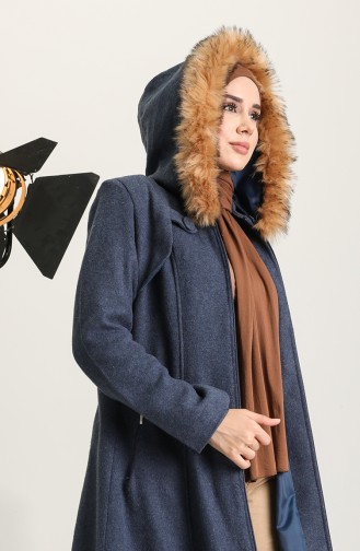 Hooded Coat 711930-04 Indigo 711930-04