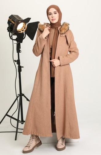 Hooded Coat 711930-05 Mink 711930-05