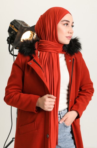 Brick Red Coat 4000-08