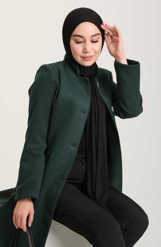 Emerald Green Coat 4001-04