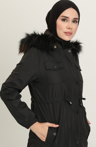 Black Winter Coat 4072-01
