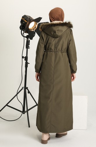 Khaki Winter Coat 4072-03