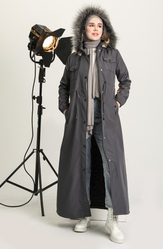 Anthracite Winter Coat 4072-06