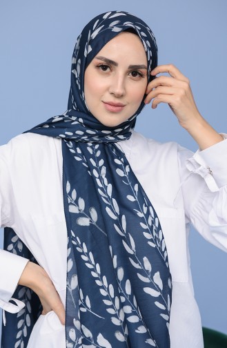 Navy Blue Shawl 2330-02