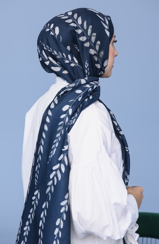 Navy Blue Shawl 2330-02