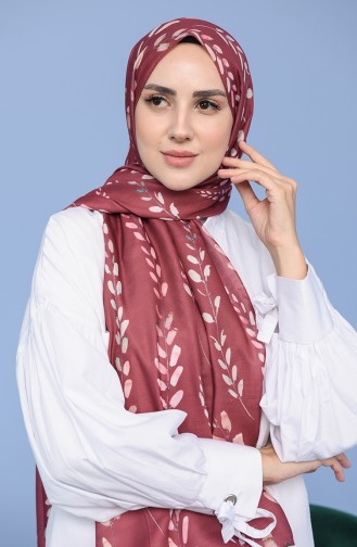 Claret Red Shawl 2330-04