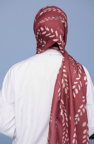 Claret Red Shawl 2330-04