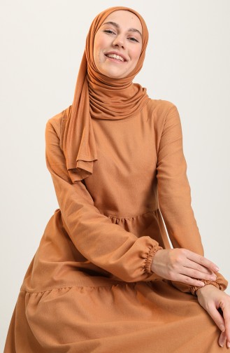 Robe Hijab Camel 1687-05