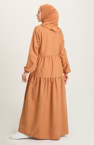 Robe Hijab Camel 1687-05