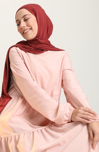Robe Hijab Poudre 1687-06