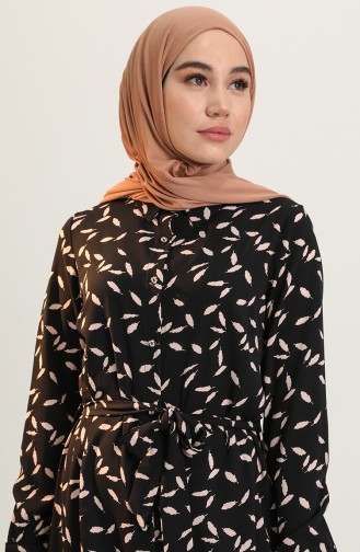 Black İslamitische Jurk 60250-01