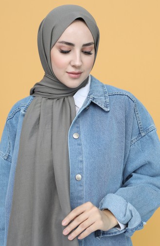 Dark Gray Shawl 2340-04