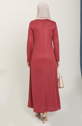 Robe Hijab Rose Pâle 1958-01